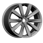 Black Matte Black Replica Aluminum Alloy Car Wheel 5 Holes Wheel Rims for Cars - Image 4