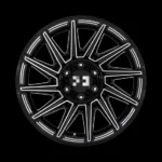 Black Painting Xd Style Alloy Wheel Rim for SUV Off-Road - Image 3