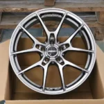 Black Silver 5 Holes High Performance Aluminum Alloy Wheel Rims