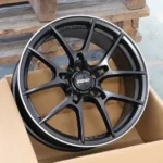 Black Silver 5 Holes High Performance Aluminum Alloy Wheel Rims - Image 4