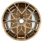 Bronze Custom Forged Wheels 5X108 Brushed Aluminum Alloy Car Wheels Forged Aluminum Alloy Wheels - Image 2