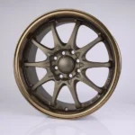 Brozen 8*100 8*114.3 Golden Alloy Car Rims Wheels