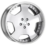 Brushed Silver 18 19 20 Inch Wheel Rims Et30 Et45 Custom CB72.6 5X120 5X112 for Luxury Vehicles - Image 3