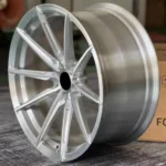 Brushed Silver Customized Forged 5X112 5X120 Wheel Rims Alloy Passenger Car Wheels