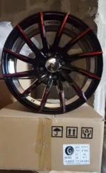 Car Rim Alloy Wheel Red Auto Part - Image 4