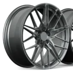 Casting A356 Aluminum Alloy Car Wheel 5 Holes Black Car Wheel Rims - Image 3