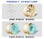 China Popular Design Matte Black 6-Hole 4X4 Deep Concave Forged off-Road Aluminum Alloy Wheel Car Rim - Image 4