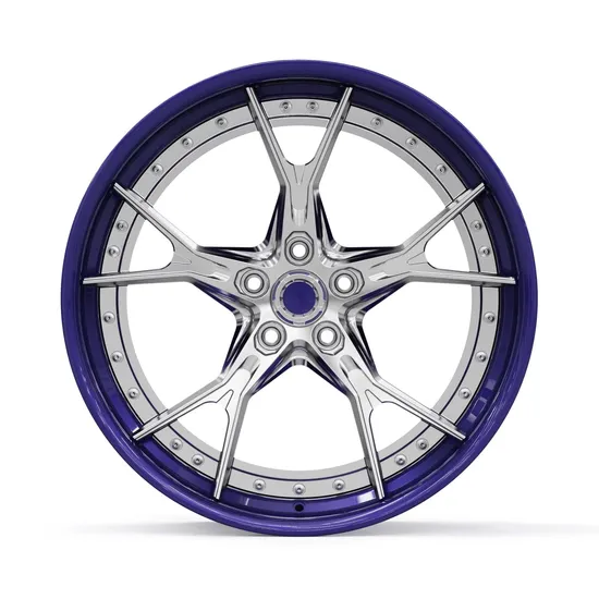 Concave 2-Piece Purple 5X120/5X114.3 17-24inch Forged Alloy Rims