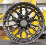 19 Inch 5*139.7 Concave Matt Black Off-Road SUV Alloy Rims