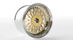 Custom Auto Part Rims Forged Wheel Golden Offroad