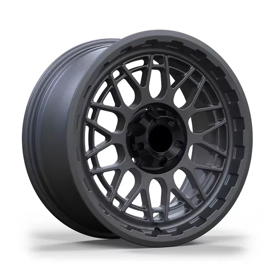 Volkswagen 17 Inch 5X120 Offroad Aluminum Alloy Wheels Matte Black