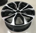 Custom Red Rim Lightweight Concave Aluminum Car Wheels