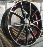 Custom Red Rim Lightweight Concave Aluminum Car Wheels - Image 3