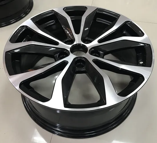 Custom Red Rim Lightweight Concave Aluminum Car Wheels