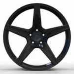 Custom High Strength Forged Wheels 18-20 Inch Alloy Rims Glossy Black - Image 3