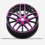 Custom New Design Auto Parts Cheap Price Replica Wheels Made in China Purple Replica Rims - Image 3