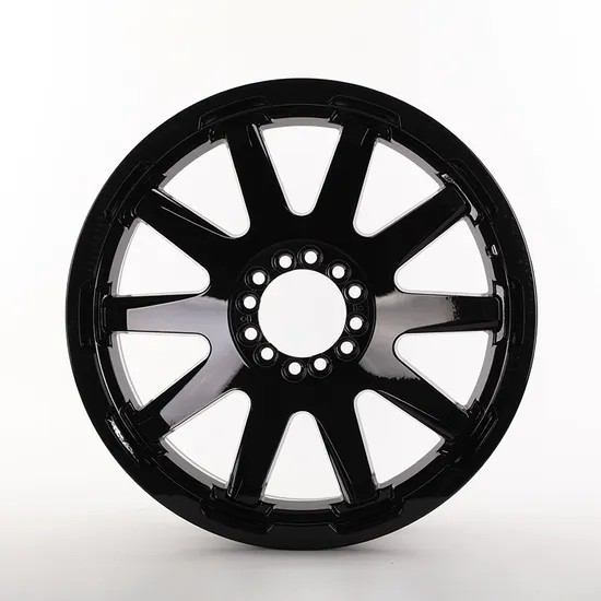 Custom R 17 18 19 20 21 Inch Alloy Forged 10j 5X112 Wheels Matt Black