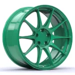 Customizable Premium Bronze/Golden Alloy Wheel Hub Rim Spoke