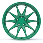Customizable Premium Bronze/Golden Alloy Wheel Hub Rim Spoke - Image 4