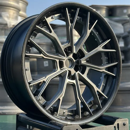 Customized 2 Piece Aluminum Alloy Rims Forged Car Wheel Rims New Design Car Wheel