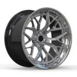 Custom 2 Piece Dodge Hellcat Concave Brushed Forged 5 Holes Wheels - Image 2