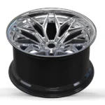Custom 2 Piece Dodge Hellcat Concave Brushed Forged 5 Holes Wheels - Image 3