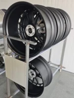Custom 2 Piece Dodge Hellcat Concave Brushed Forged 5 Holes Wheels - Image 4