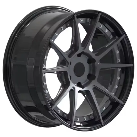 Customized Two-Piece Aluminum Alloy Car Wheel New Design