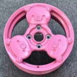 Cute Silver Pink Car Wheels Et38 CB73.1 Aluminum Alloy Rims for Mini Car