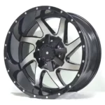 Deep Concave Dish 22*10 Et-10 PCD8*180 Car Alloy Wheels 4X4 SUV Offroad Wholesale Rims - Image 3