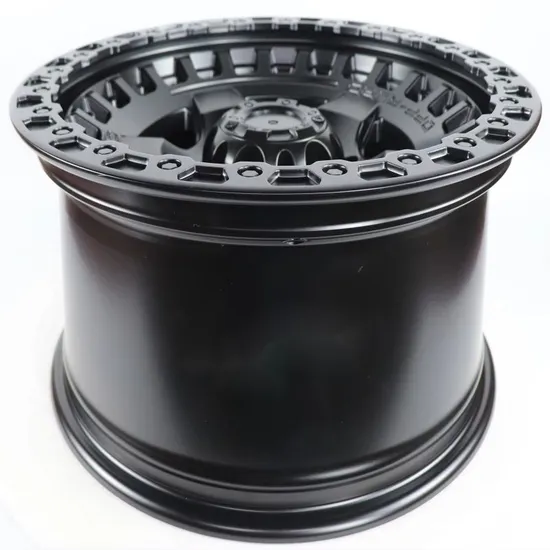 Deep Concave Premium Offroad 4X4 Black Deadlock Alloy Wheel Rim for Jeep