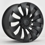F S221 26" Aluminum Forged Wheel Rim Black/Purple - Image 2