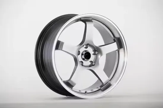 High Quality 5 Holes Rays Style Car Wheel Rim Silver Black Bronze