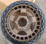 Flow-Formed SUV Rim 17X9 6X130/6X135/6X139.7/6X114.3/5X114.3/5X150/5X139.7/5X127 Truck Offroad Alloy Wheels