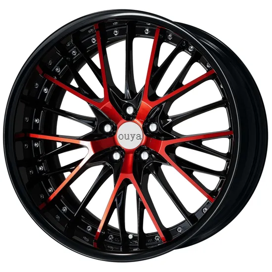 Forged Wheel Rim for Car PCD 4X114.3 5X112 5X120 Custom Aluminum Alloy 6061-T6 Monoblock Design Sizes From 16 to 26 Inches Matte Black Finish
