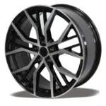 Gloss Black Machined 18 Inch 19 Inch 5X112 OEM Replacement Oy17081 Aluminum Alloy Wheel Rims - Image 3