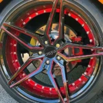 Gloss Black Red Inner 16-20 Inch Extreme Concave Alloy Wheels - Image 4