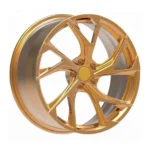 Golden Custom Forged Rims All Sizes Various Vehicle Models - Image 2