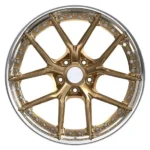 Golden 5X112 5X114.3 Aluminum Alloy Car Rims Wheels