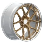 Golden 5X112 5X114.3 Aluminum Alloy Car Rims Wheels - Image 4