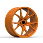 Golden Color Aluminum Alloy Car Wheels for Various Cars