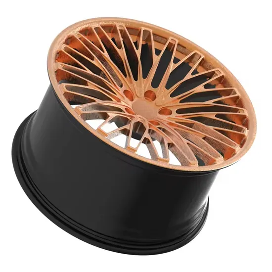 Golden Colorful Aluminum Replica Forged Rim Auto Part Aftermarket Passenger Cast Hub Car Alloy Wheel