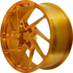 Golden Lip 20 Inch 5x120 Gold Alloy Wheel Rim - Image 2