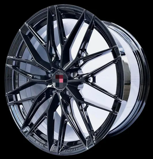 High Perfprmance Black Color 5 Holes 17 18 19 Inch Car Wheel Rims in Stock