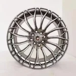 High Quality 15-17 Inch 5X114.3 Hyper Black Alloy Wheel Rim - Image 2
