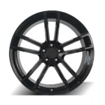 High Quality 15-17 Inch 5X114.3 Hyper Black Alloy Wheel Rim - Image 4