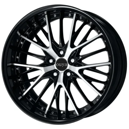 High-Quality Forged Aluminum Alloy Wheel Rim for Car PCD 4X98 5X100 5X120 Sizes 18-24 Inches Monoblock 6061-T6 Custom Lightweight Design for Performance