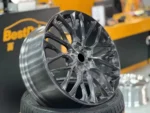 High Quality 5-Hole Gloss Black Lightweight Alloy Car Wheel - Image 2