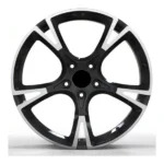 High Quality 5 Holes White Machined Car Wheel - Image 2