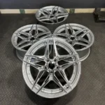 High Strength 5 Holes Black Flow Formed Aluminum Car Wheel Rims - Image 4